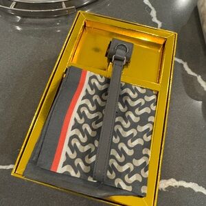 NWT Brunello Cucinelli Silk Scarf Bag Charm Set